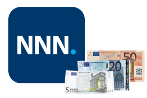 Abbildung der NNN-App mit 75 € Geldprämie für 12 Monate Abo